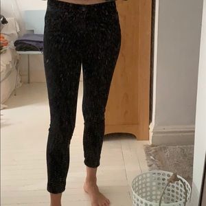 Madewell skinny skinny black jeans